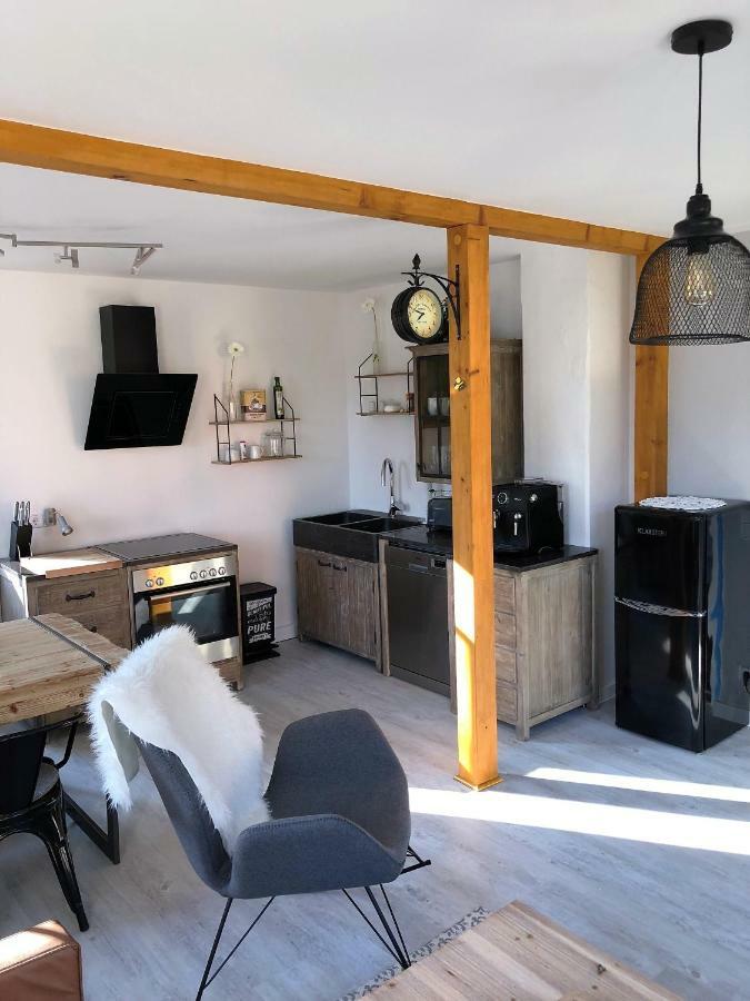 Fuchsbau Appartement Königstein an der Elbe Buitenkant foto